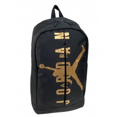 На фото 1 - Молодежный рюкзак из  водоотталкивающей ткани, цвет  черный