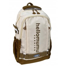 На фото 1 - Молодежный рюкзак из водоотталкивающей ткани, цвет мультицвет
