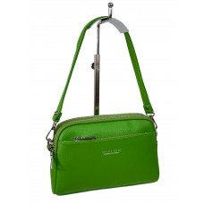 На фото 1 -  Женская сумка из искусственной кожи цвет зеленый