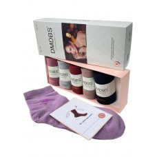 На фото 1 - Подарочный набор женских ароматизированных носков