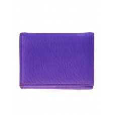 На фото 1 -  Женское портмоне из искусственной кожи, цвет сиреневый
