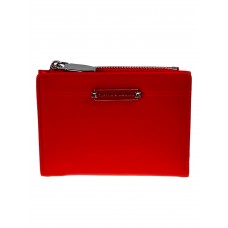 На фото 1 -  Женское портмоне из искусственной кожи, цвет красный