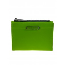 На фото 1 -  Женское портмоне из искусственной кожи, цвет зеленый